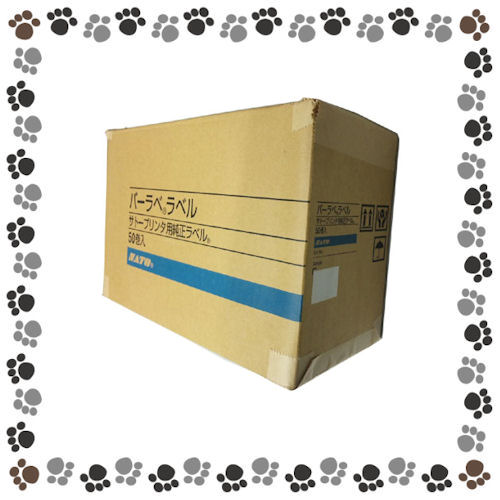 【取寄品】サトー バーコードプリンター バーラベFI用ラベル(50巻入) FI212T用プリンタラベル P60×W60【a01706】