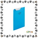 ◎リヒトラブ AQUA DROPs クリップファイル A5 青 ブルー F-5065-8【4154691】【2017年日本文具大賞受賞】