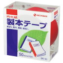 ◎ニチバン 製本テープ<再生紙/50mm幅>BK-501/赤【5124263】