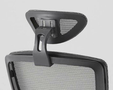 【路線便/玄関渡し】TOKIO オフィスチェア(本体+肘付+ヘッドレスト)お客様組立 FCM-8+FCM-A8+FCM-M8 グレー