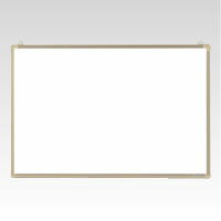 ☆（取寄品）クラウン　ホワイトボード壁掛　リバーホーロー製・アルミ枠（横型）　CR-WB36【a16733】