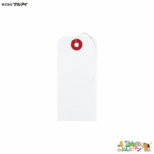 マルアイ　荷札＜花白4号：1000枚入＞　ニ-21【a19720】