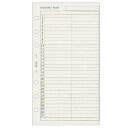 ◎日本能率協会 システム手帳リフィル【バイブルサイズ】月間計画表<MONTHLY PLAN>No.331【9310331】(3)