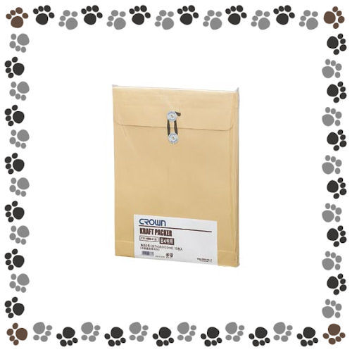 ☆クラウン　クラウンクラフトパッカー（10枚入）＜角0/B4判用＞CR-HBB410【a01669】