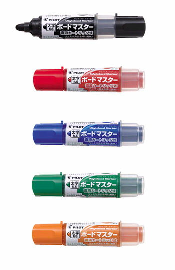 ◎パイロット ホワイトボードマ-カー＜太字/丸芯＞〔ボードマスター〕WMBM-18BM-□