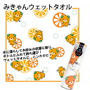 西染工(株) みきゃんPLATINUM WET TOWEL≪熨斗対応不可≫ 愛媛 みきゃん ゆるキャラ タオル プラチナウェットタオル おしぼりタオル ハンカチ