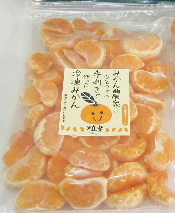 南四国ファーム 粒楽みかん 冷凍みかん 500g 熨斗対応不可 愛媛みかん 冷凍ミカン アイス