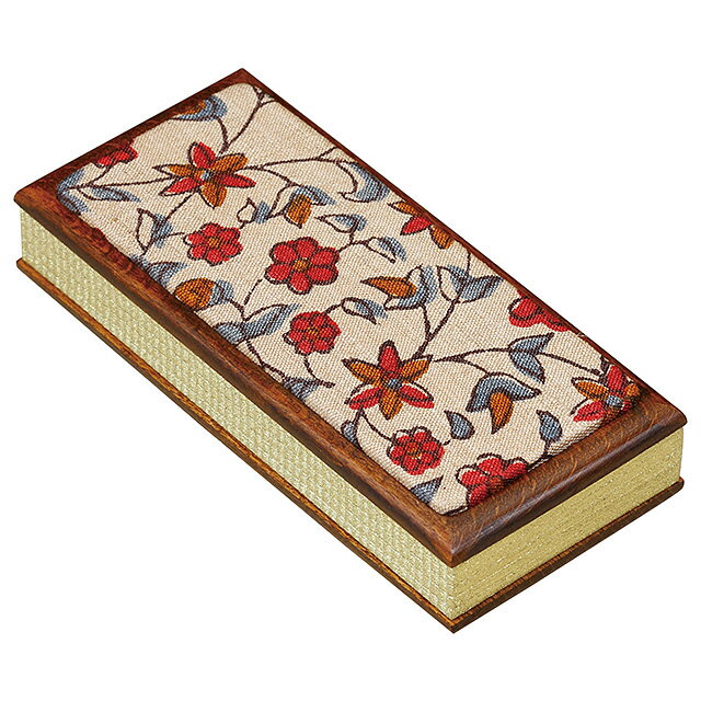 過去帳 笹蔓(ささつる) 4寸 日付入り 縦11.8cm×横5.2cm 【送料無料】【お盆用品 仏具 お彼岸 常樂過去帳 法名 戒名 モダン仏具 モダン過去帳 日付あり 仏壇 日本製 国産品】