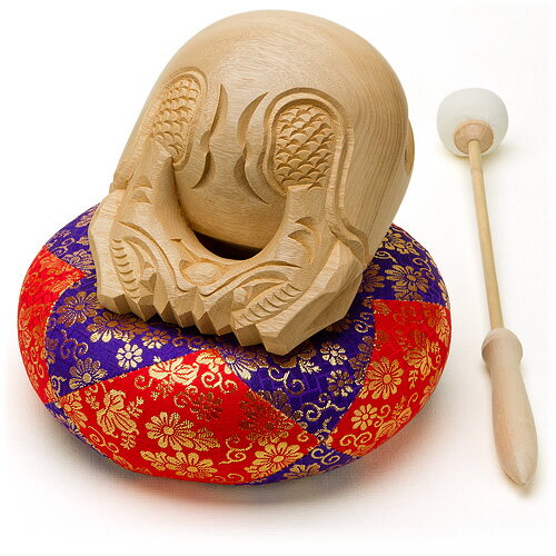 木魚 日本製 本楠(一式)【送料込み】