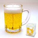 生ビールミニジョッキのローソク
