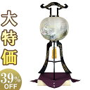 【盆提灯・盆ちょうちん】蒔絵 お盆提灯 大型 大内行灯50号 1121 高さ112cm×火袋径46cm【送料無料】【お盆用品 仏具 お盆 初盆 提灯 新盆 初盆...