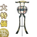 【盆提灯・盆ちょうちん】お盆提灯 霊前灯 かみしま 黒 6422(一個) 高さ124cm×巾40cm【送料無料】【お盆用品 仏具 盆提灯 お盆 提灯 初盆 新盆...