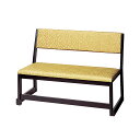 【寺院用仏具】背付二人用椅子(本堂用長椅子) R-206 巾100cm×奥行51cm【送料無料】【お盆用品 仏具 お彼岸 寺院用椅子 本堂椅子 寺院仏具 日本製...