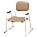 【寺院用仏具】肘付本堂用お詣り椅子 SH-420E (スチールパイプ製) 巾53cm×奥行50cm【送料無料】【お盆用品 仏具 お彼岸 寺院用椅子 本堂椅子 寺...