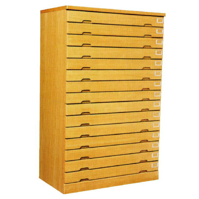 総抽斗 法衣箪笥 （15段縦型） 巾104cm×奥行57cm×高さ163.5cm 法衣タンス 桐材 日本製【送料無料】【設..