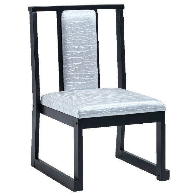 【寺院用仏具】 木製椅子 銀波 SH350 巾45cm×奥行50cm 【送料無料】【仏具 お彼岸 お盆 寺院用椅子 本堂用椅子 寺院仏具 お寺用 椅子 スツール スタッキング チェア】