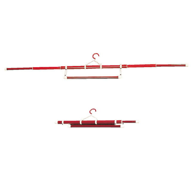 和装ハンガー（A）帯掛付 伸縮式 長さ50cm〜123cm 日本製【送料無料】【法衣掛け 袈裟掛け 着物 ハンガ..