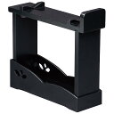 可変式金撥置台 黒塗り 巾33cm×奥行10.3cm×高さ30cm【送料無料】【寺院用仏具 寺院仏具 仏具 リン棒置台 りん棒置台 木魚倍 木魚バイ 木魚バチ ...