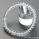 【特選腕輪念珠】 数珠 ブレスレット 本水晶 スターシェイプカット 7×5mm玉 【送料無料】【天然石 数珠ブレスレット 天然水晶 メンズ 男性用 レディース ...