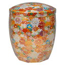 骨壷(骨壺) 九谷焼 十角フローラ 7寸 高さ約23cm×胴径約21cm 【送料無料】【仏具 骨つぼ 分骨つぼ 分骨壷 分骨壺 手元供養 お墓 納骨 遺骨 お骨...