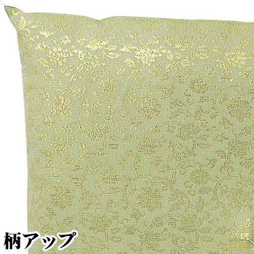 夏用座布団 紗 小花唐草 利休 横67cm×縦68cm【送料無料】【お盆用品 仏具 お彼岸 ...