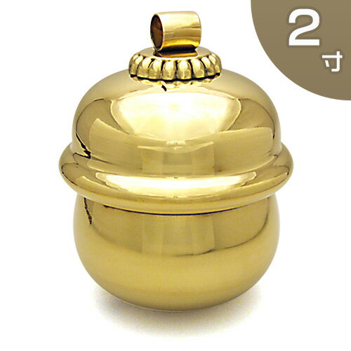 本坪鈴 2寸 横巾直径 5.4cm×総高さ6.8c