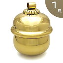 本坪鈴 1尺 横巾直径 30cm×総高さ37cm 【送料無料】【神具 鈴 すず スズ 真鍮製 しんちゅう 金色 日本製 国産品 京都】