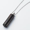メモリアルペンダント(遺骨ペンダント) ウッドソウル 黒檀 トップ高さ36mm×直径10mm 手元供養【送料無料】【かわいい おしゃれ ミニ ペット ペット供養...