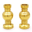 東用華瓶 磨き(一対) 2.3寸 高さ6.9cm×直径3.3cm 【送料無料】【お盆用品 仏具 お彼岸 真宗大谷派用 仏具セット華瓶 けびょう 真鍮製磨き仕上げ...