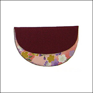 【メール便送料無料】【半月の形が可愛いい数珠袋】【数珠袋 女性用 携帯用 ミニ 半月 数珠袋ミニ 数珠袋ギフト おしゃれ 小さい かわいい 小物入れ】【ちりめん...