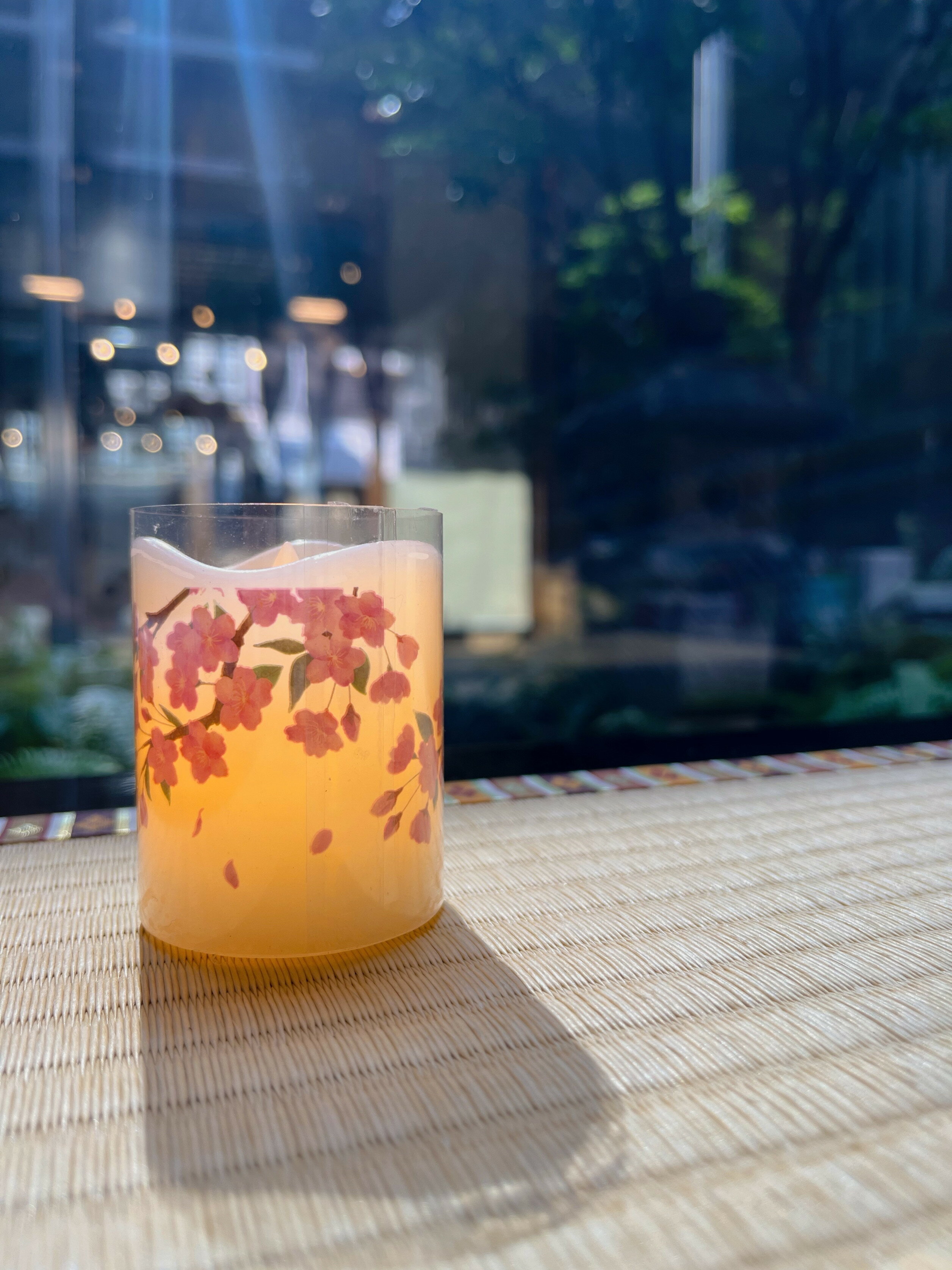 《ゆらめく炎》【いろはあかり 電池ローソク ろーそく　火を使わない 桜 SS 灯り LEDローソク 安全 安心ローソク 電池式ローソク 電池付 かわいい お盆 仏壇 ギフト 停電対策】さくら