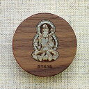 金螺鈿本尊 香合 虚空蔵菩薩