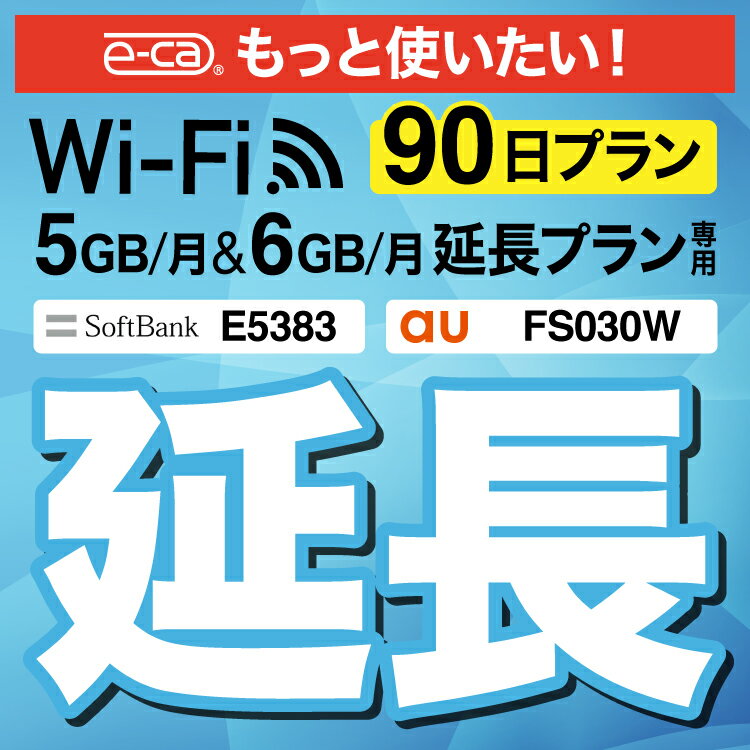 【延長専用】 FS030W E5383 5GB・6GB モデ