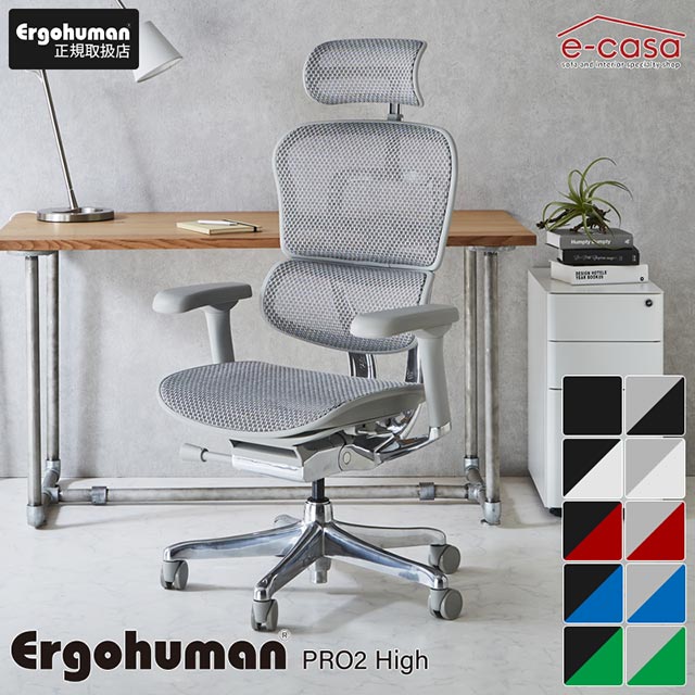 新型 レビュー特典あり エルゴヒューマン プロ2 Ergohuman Pro2 在宅ワーク ハイタイプ メッシュモデル 人気 正規品 オフィスチェア ゲーミングチェア パソコンチェア デスクチェア ワークチェ…