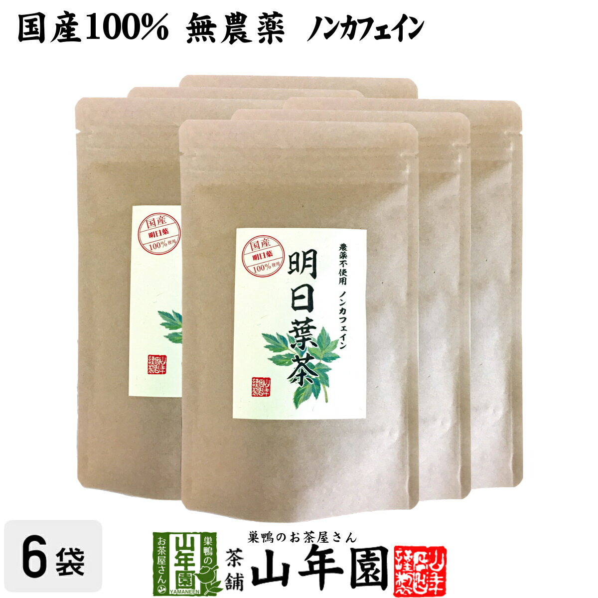 楽天巣鴨のお茶屋さん 山年園【国産 無農薬 100％】明日葉茶 40g×6袋セット 伊豆諸島で採れた明日葉茶 ノンカフェイン 送料無料 明日葉 アシタバ茶 あしたば茶 明日葉粒 サプリ 健康茶 妊婦 ダイエット セット ギフト プレゼント 母の日 父の日 プチギフト お茶 2024 内祝い