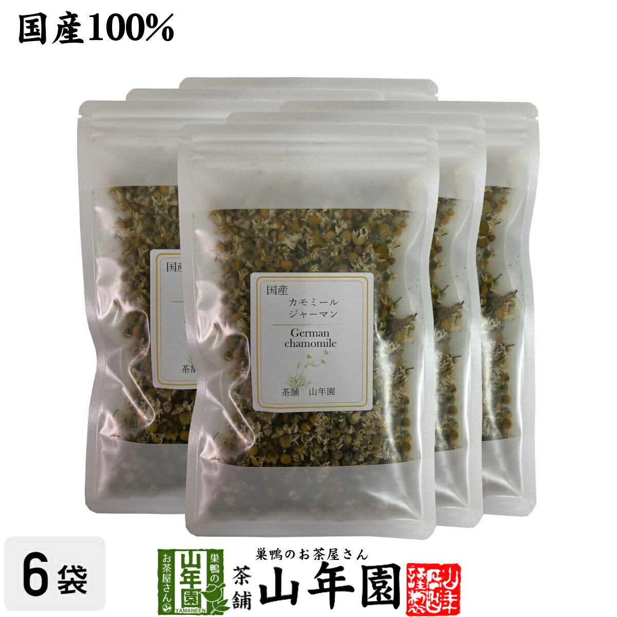 熊本県産 農薬不使用 ジャーマンカモミール 20g×6袋セット甘いリンゴのような香りとフルーティーな味わい ノンカフェイン ナイトティー 健康 送料無料 国産 緑茶 父の日 お中元 ギフト プレゼント プチギフト お茶 内祝い 2024 還暦祝い 父 母 贈り物