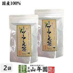 【国産】プーアル茶 48g（4g×12）×2袋セット純国産 静岡県産緑茶を糀菌で後発酵 重合カテキン 没食子酸 健康 送料無料 国産 緑茶 母の日 父の日 ギフト プレゼント プチギフト お茶 内祝い 2024 還暦祝い 父 母 贈り物 香典返し 挨拶 お土産 通販 お祝い