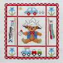 Brodees 刺繍キット K223 くまさんの Children's day