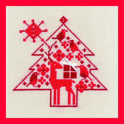 【Brodees】 刺繍キット K274 Seasonal Cross-stitch kit クリスマス