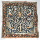 【ART de LYS】 William Morris 8689B ARBRES ET OISEAUX FOND BLEU ゴブラン織りパネル生地 （約50×50cm） 【あす楽】【HLS_DU】