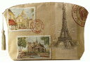 【ART de LYS】　Stamp Paris-France　8463　ポーチ 【送料無料】【あす楽】【HLS_DU】