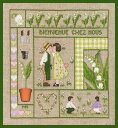 ★数量限定セール★【ル ボヌール デ ダム】 刺繍キット 2654 Welcome-May 5月 【送料無料】【あす楽】【HLS_DU】
