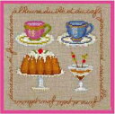 ★数量限定セール★ 【ル・ボヌール・デ・ダム】 刺繍キット 2263 Tearoom 【あす楽】【HLS_DU】 【RCP】