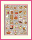 ★数量限定セール★ 【ルボヌールデダム】 刺繍キット 1156 Abecedaire gourmand スイーツサンプラー 【あす楽】【送料無料】【HLS_DU】