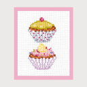 【ル・ボヌール・デ・ダム】 刺繍キット 2821 Gateaux カップケーキ 【あす楽】【HLS_DU】