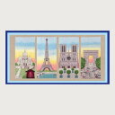 ★数量限定セール★ クロスステッチ 刺繍キット 1167 The Monuments of Paris パリのモニュメント 