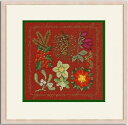 Vy{k[f_zNXXeb`hJLbg 2284 Christmas Flowers NX}Xt[ (Le Bonheur des Dames / France)