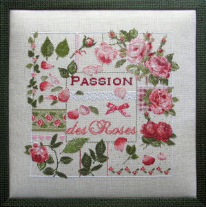 【Madame la Fee】 マダムラフェ クロスステッチ 刺繍キット 85 Passion des Roses 薔薇の情熱 【送料無料】【あす楽】【HLS_DU】