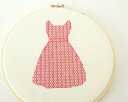 【Red Gate Stitchery】 クロスステッチ 刺繍キット CS8 ファッションドレス 【あす楽】【HLS_DU】