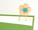 【Red Gate Stitchery】 ブックマークキット BM2 バンブーフラワー ブルー 【あす楽】【HLS_DU】